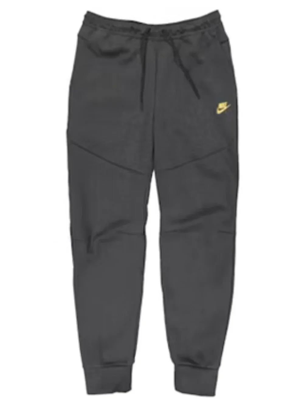 NIKE Tech Fleece Brushed Suede Jogger Pants Tapered DV0538-074 Gray/Black Sz XL